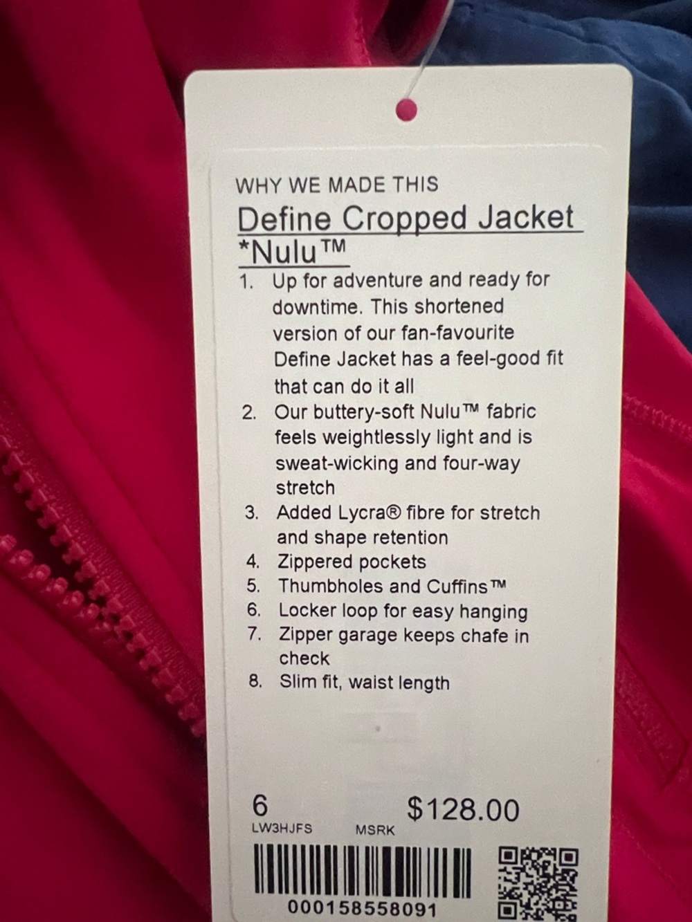 Define jacket cropped - Picture 2 of 2